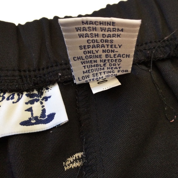 Coral Bay Golf Black Shorts Embroidered Pockets Women’s Size 12 - Picture 10 of 13